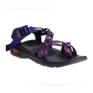 Chaco Z/ Volz X2 Womens Volcanic Blue Adjustable Strap Toeloop Outdoor Sandal 10